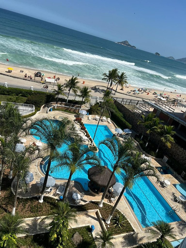 Cobertura Resort Varanda Gourmet Vista Mar Recreio