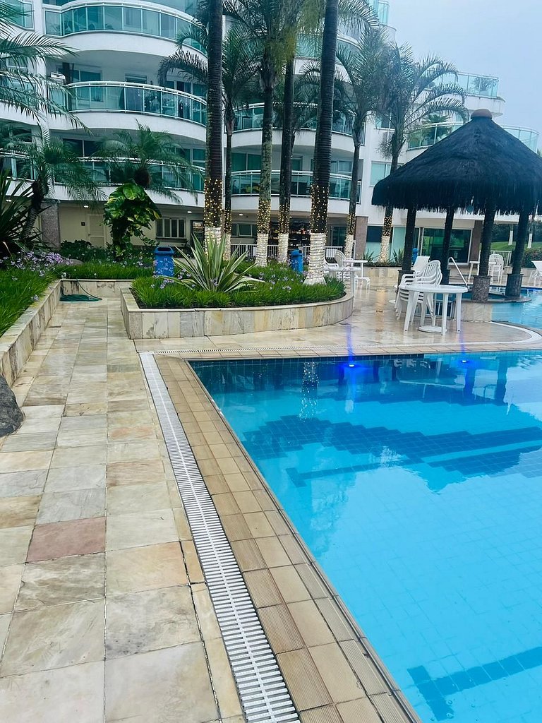 Cobertura Resort Varanda Gourmet Vista Mar Recreio