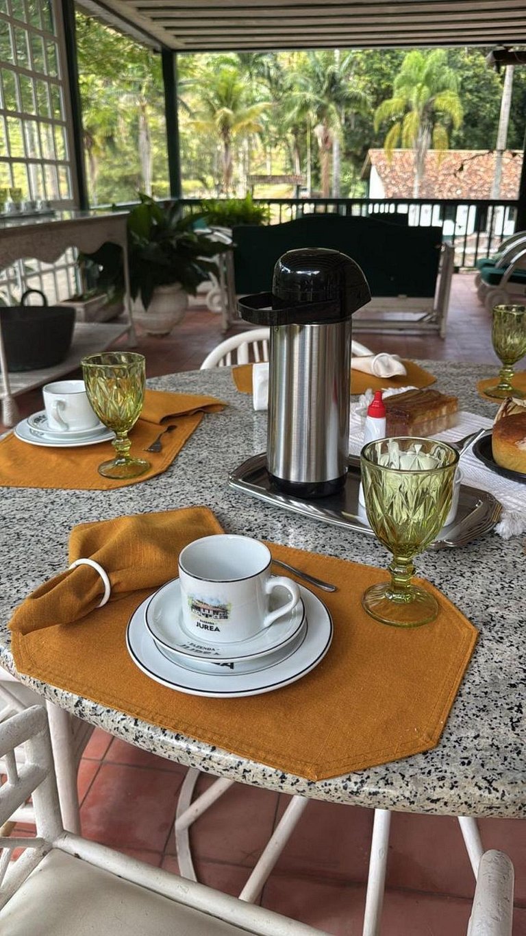 Suiíte05 Fazenda Jurea Luxo Conforto e História