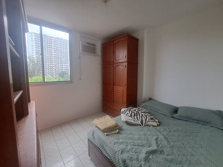 Apto Barra: Vista do Mar, Lazer e perto da Praia