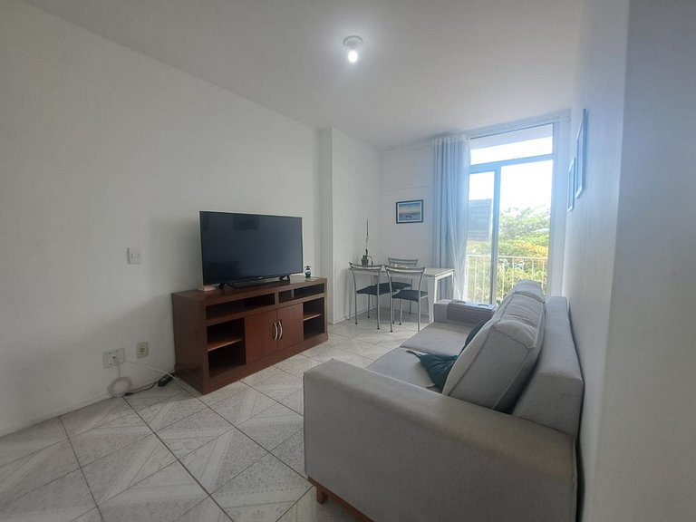 Apto Barra: Vista do Mar, Lazer e perto da Praia