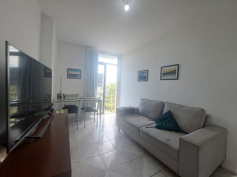 Apto Barra: Vista do Mar, Lazer e perto da Praia