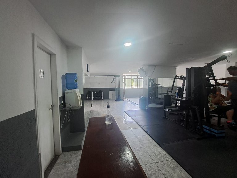 Apto Barra: Vista do Mar, Lazer e perto da Praia