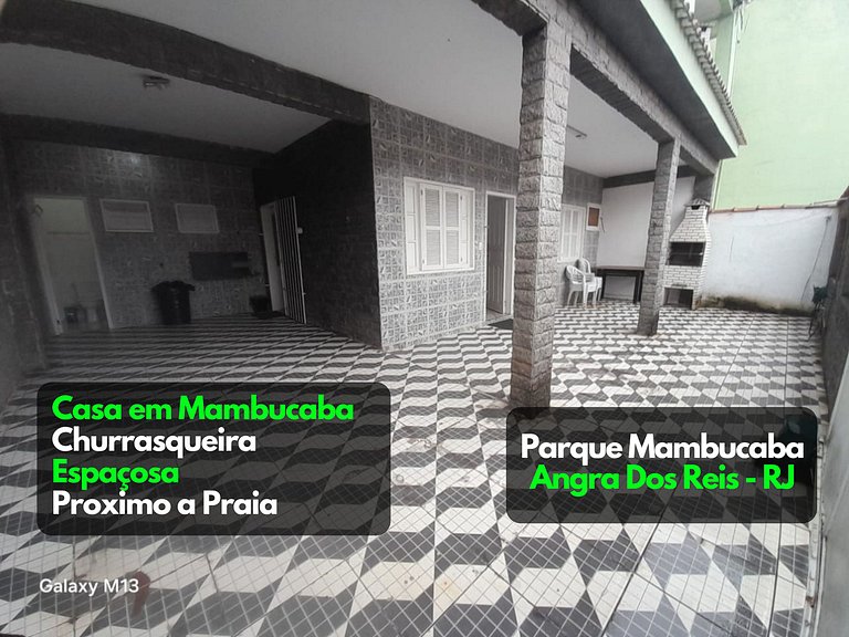 Casa de praia em Angra c/ Churrasqueira