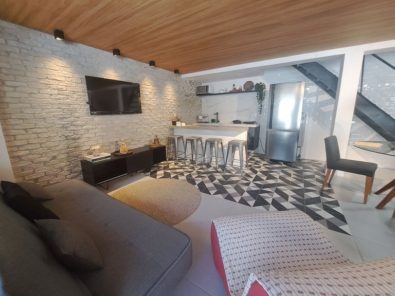 Confortável Studio Ar Vaga Itanhangá Barra RJ