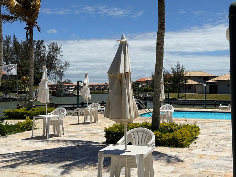 Casa na Marina deck piscina restaurante Búzios