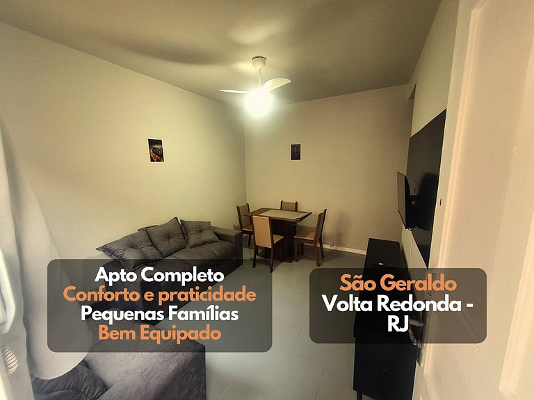 Apto Confortável em São Geraldo - Volta Redonda
