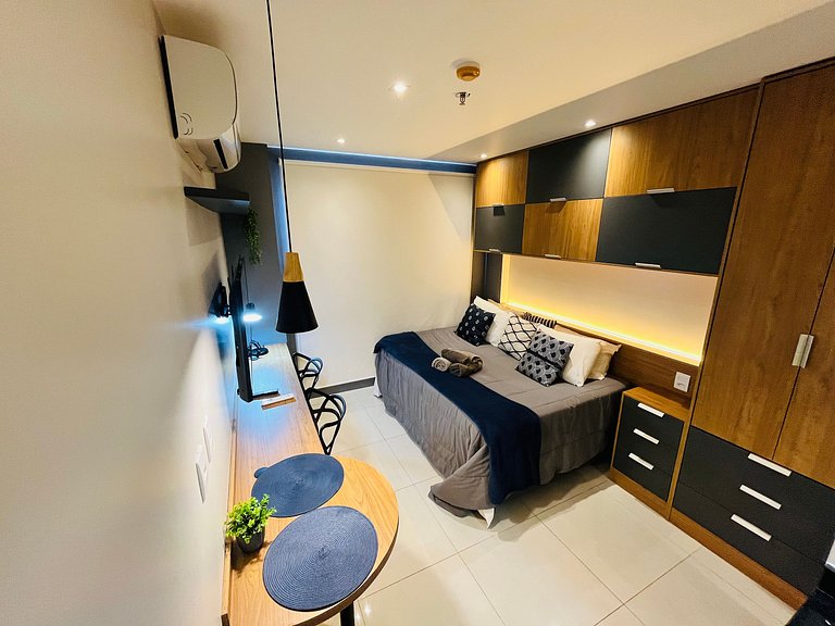 Flat Alto Padrão com Ar-Condicionado Volta Redonda